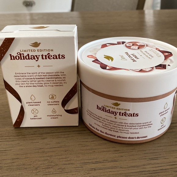 Dove, hot, cocoa swirl, limited, edition, beauty, bar, and body scrub - Picture 2 of 2